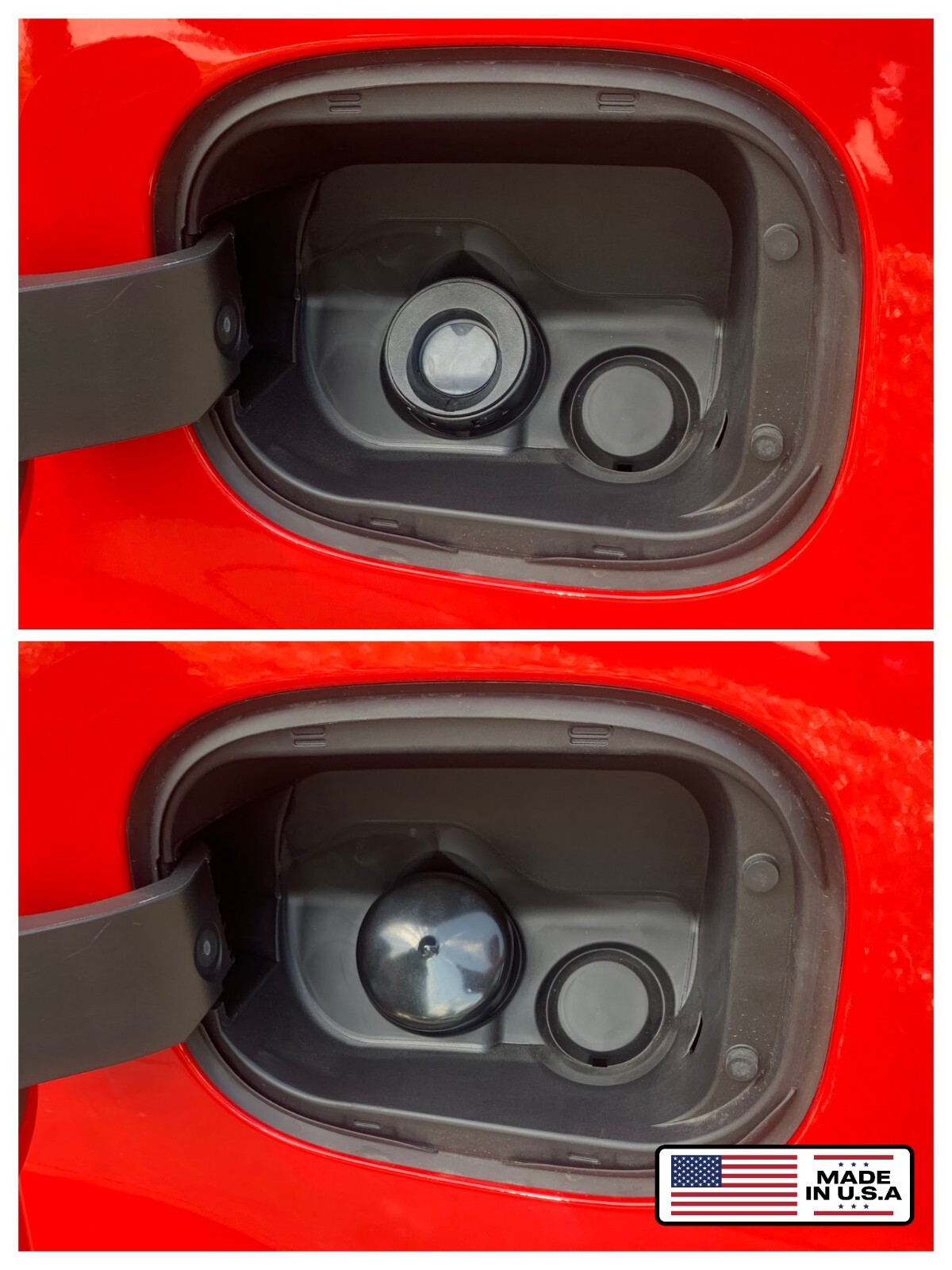 Capless Fuel Filler Cover for 2017 - 2025 CHEVROLET SILVERADO Dust Cover