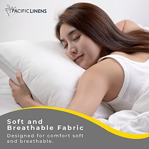 Pacific Linens Pillowcases White 12 Pack T-200 Size