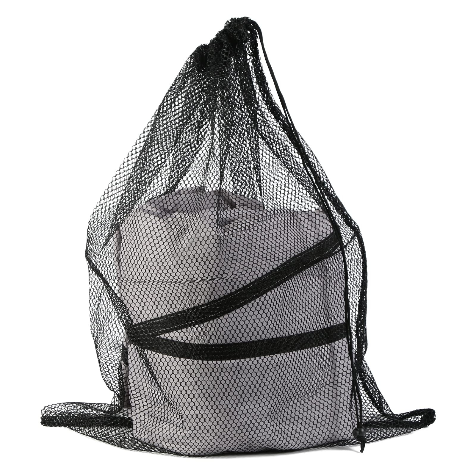 Tuszom Large Mesh Storage Bag for Boat Cover,Easy to Adjust Durable for...