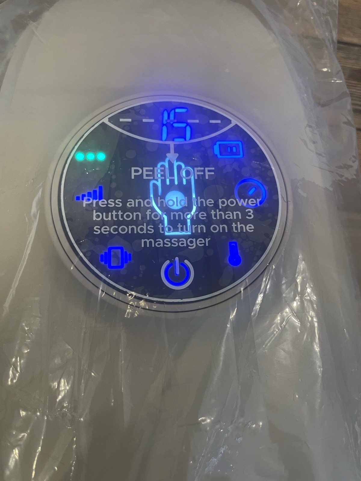 Lunix LX7 Electric Hand Massager with Compression & Touchscreen for Arthritis RD