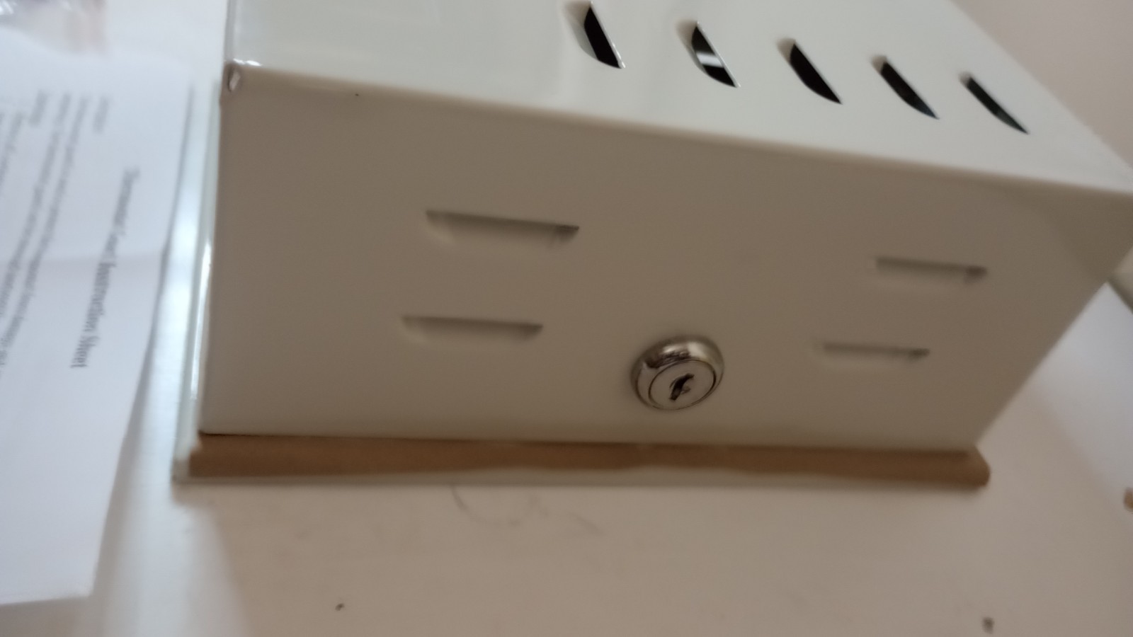 Thermostat Guard Steel Enclosure w/Lock & Key