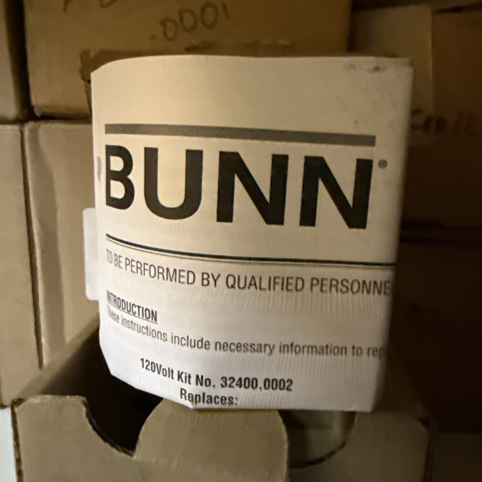 OEM Bunn Timer Kit, Digital, 120V 32400.0002