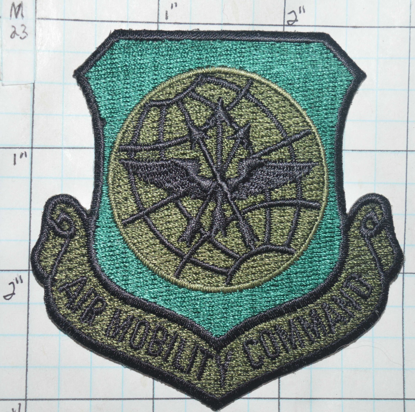 US AIR FORCE USAF AIR MOBILITY COMMAND SUBDUED PATCH