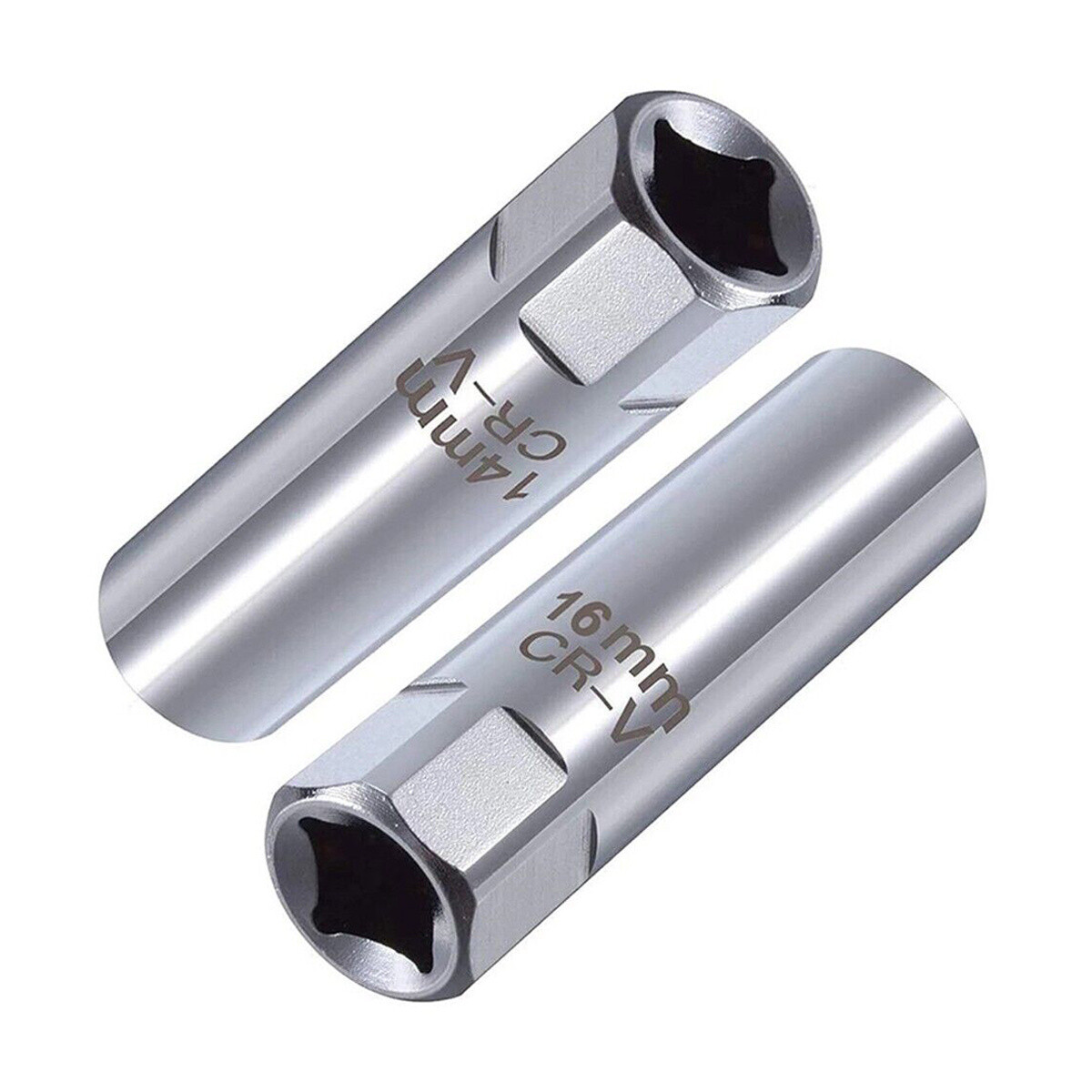 2 Pack Magnetic Spark Plug Socket 3/8 Drive 12 Point Removal Tool for BMW & MINI