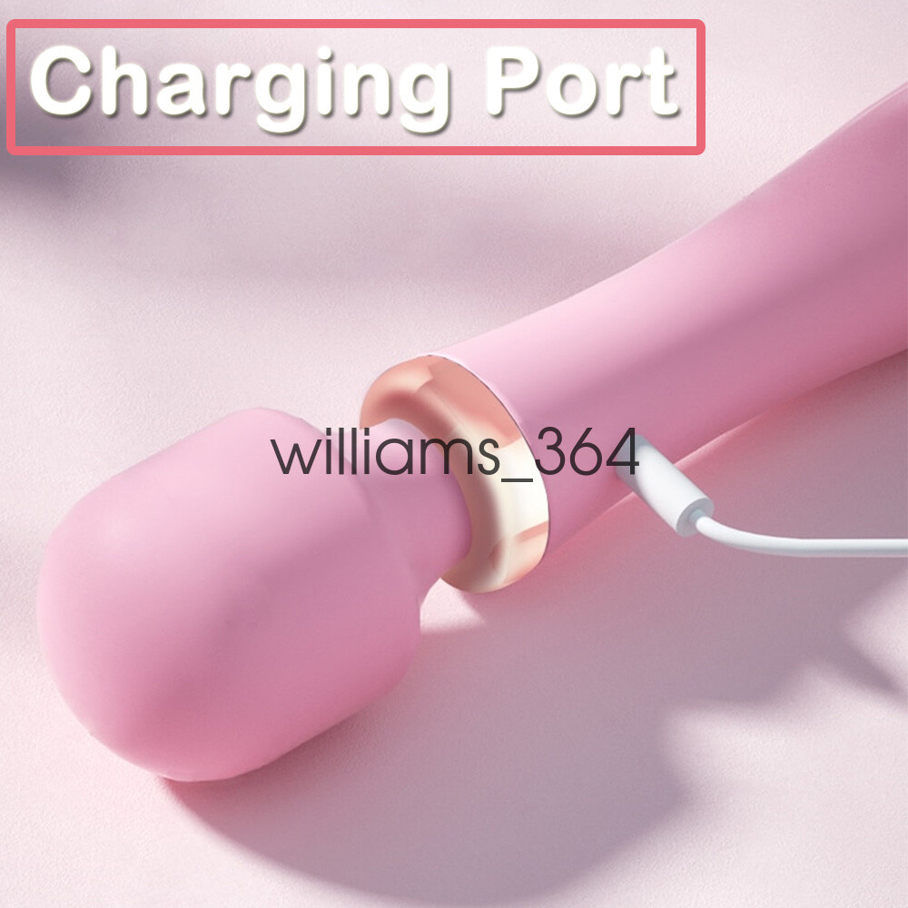 Handheld Massager 20 Speed Wand Vibrating Massage Magic Full Body Therapy Motor