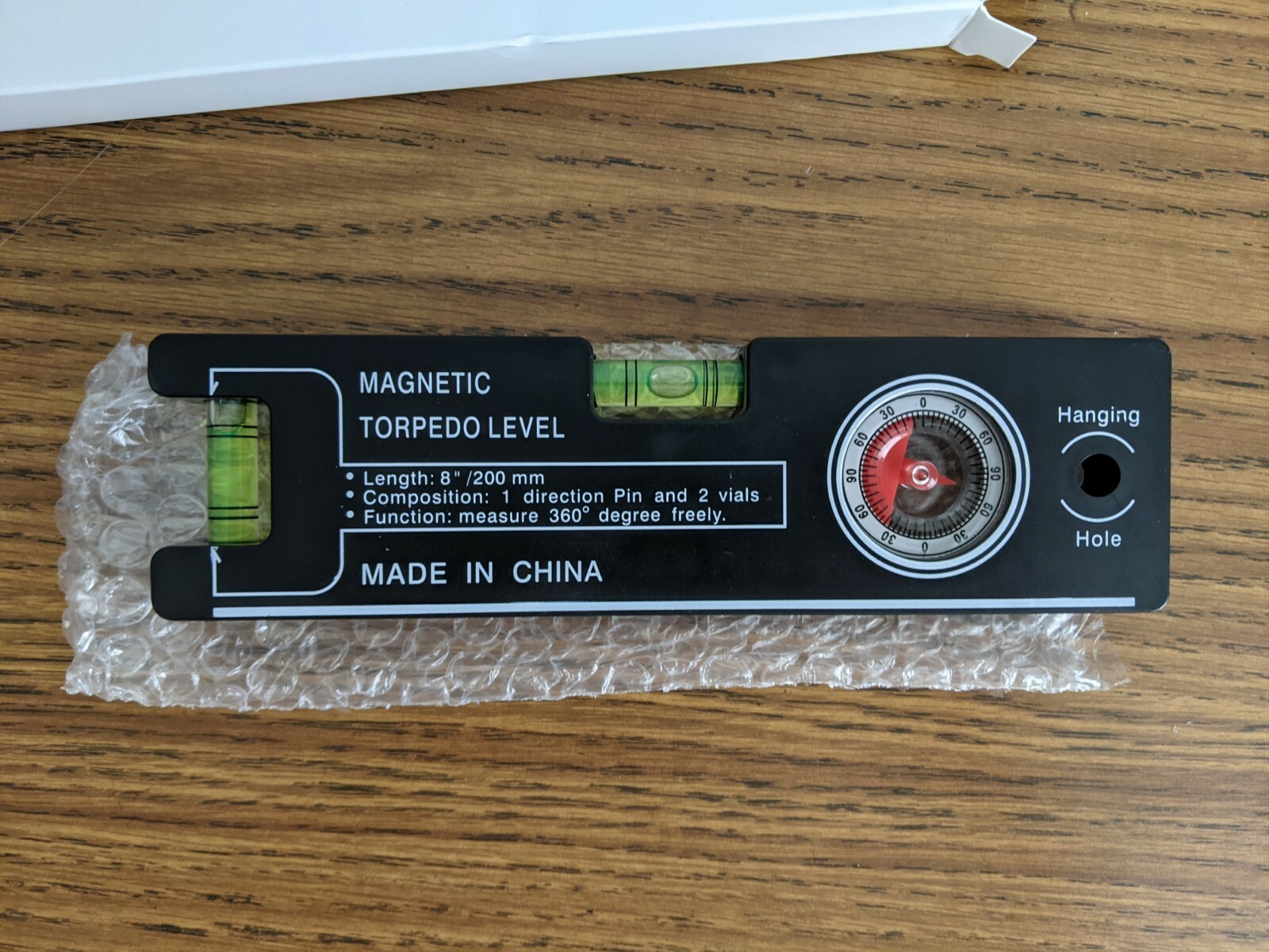 Magnetic Level And Angle Finder