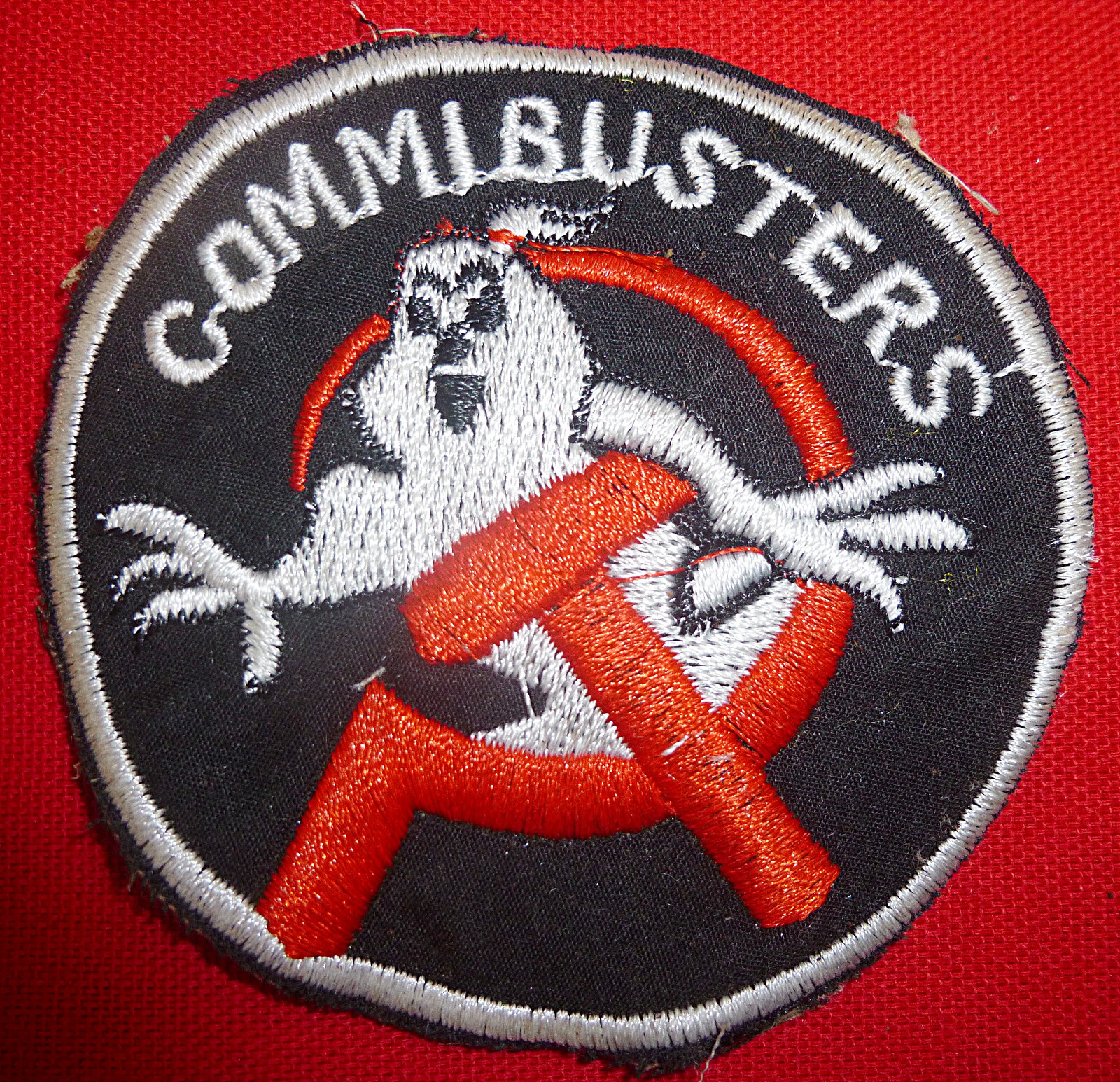 COMMI BUSTERS - Patch - 1980's ANTI RUSSIAN - US ARMY - Europe Defense - M.320