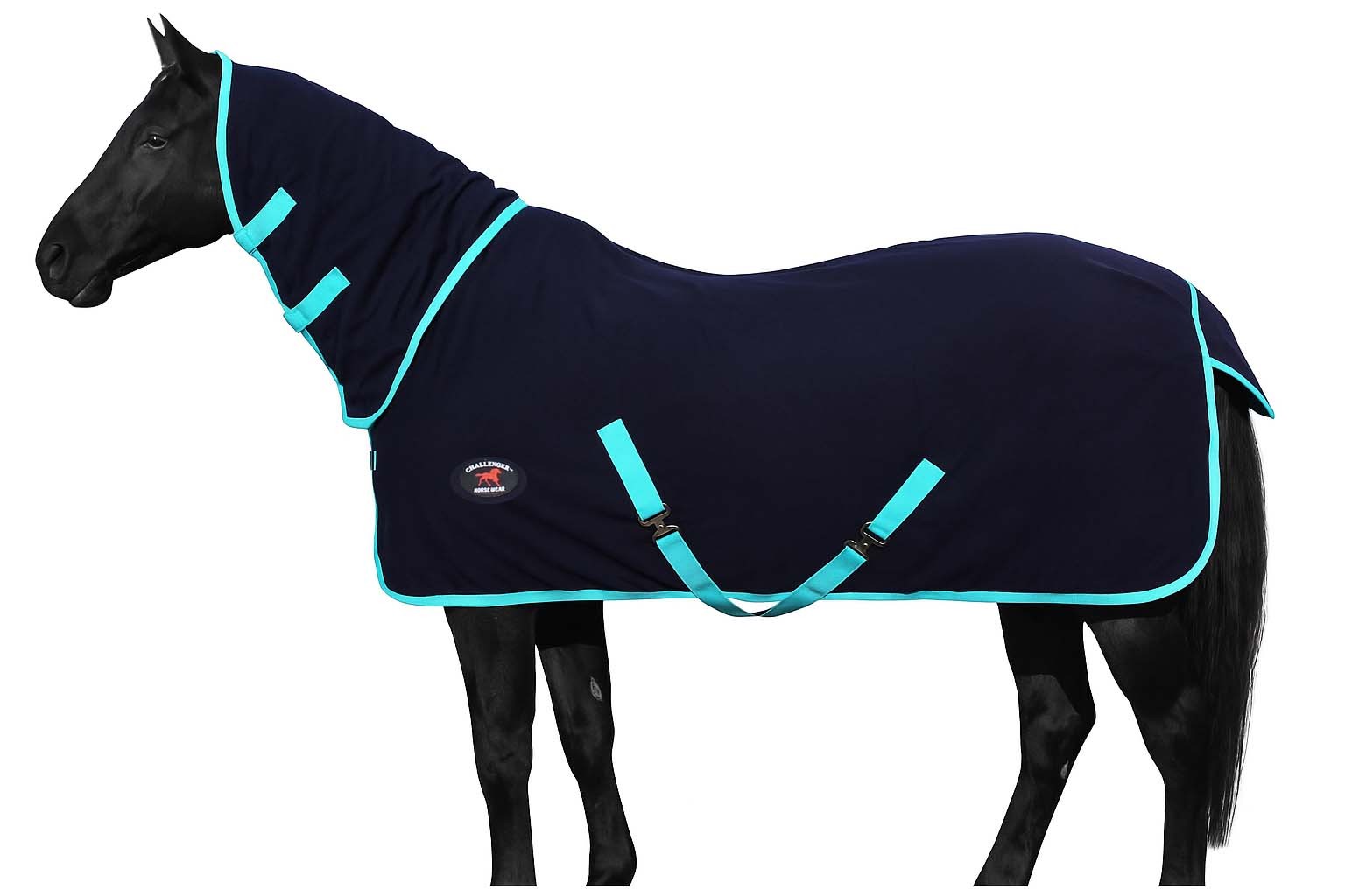 Challenger Horse Sheet Polar FLEECE COOLER Exercise Blanket Wicks Moisture 4384