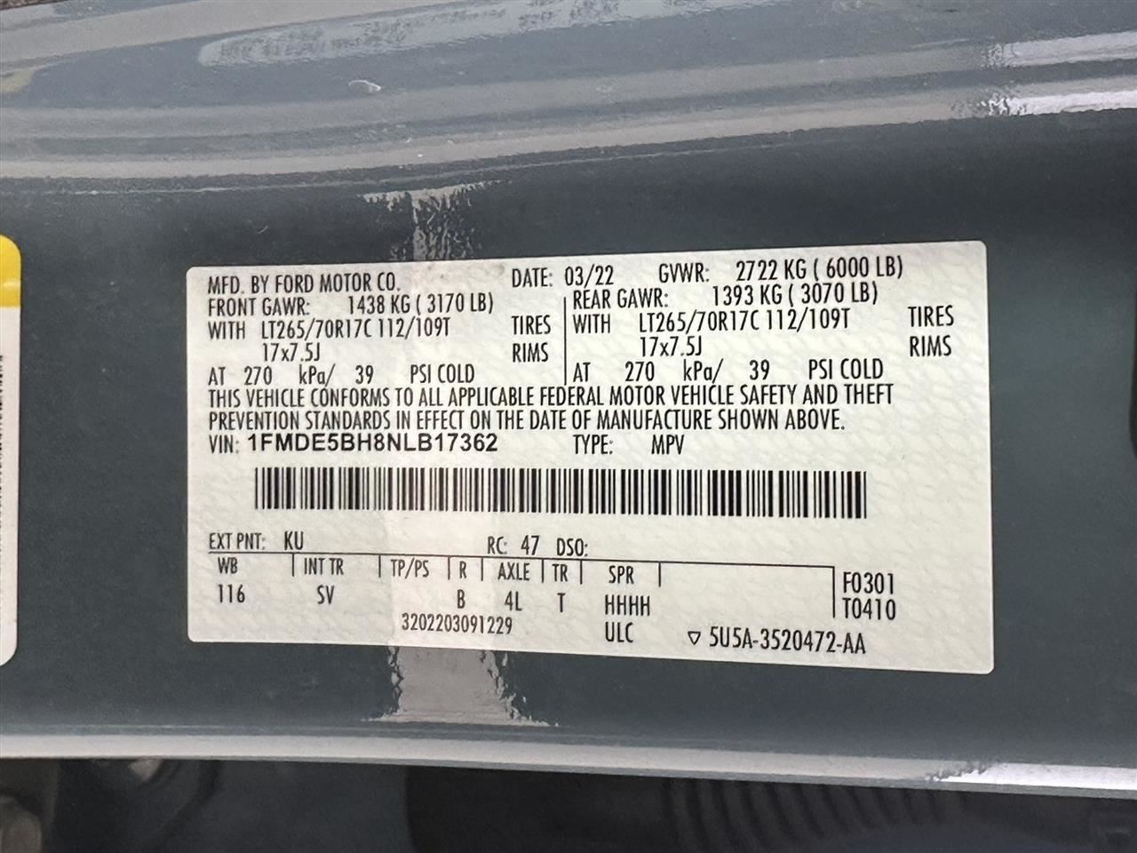 Camera/Projector Camera Windshield Mounted Fits 21-25 BRONCO 2843849