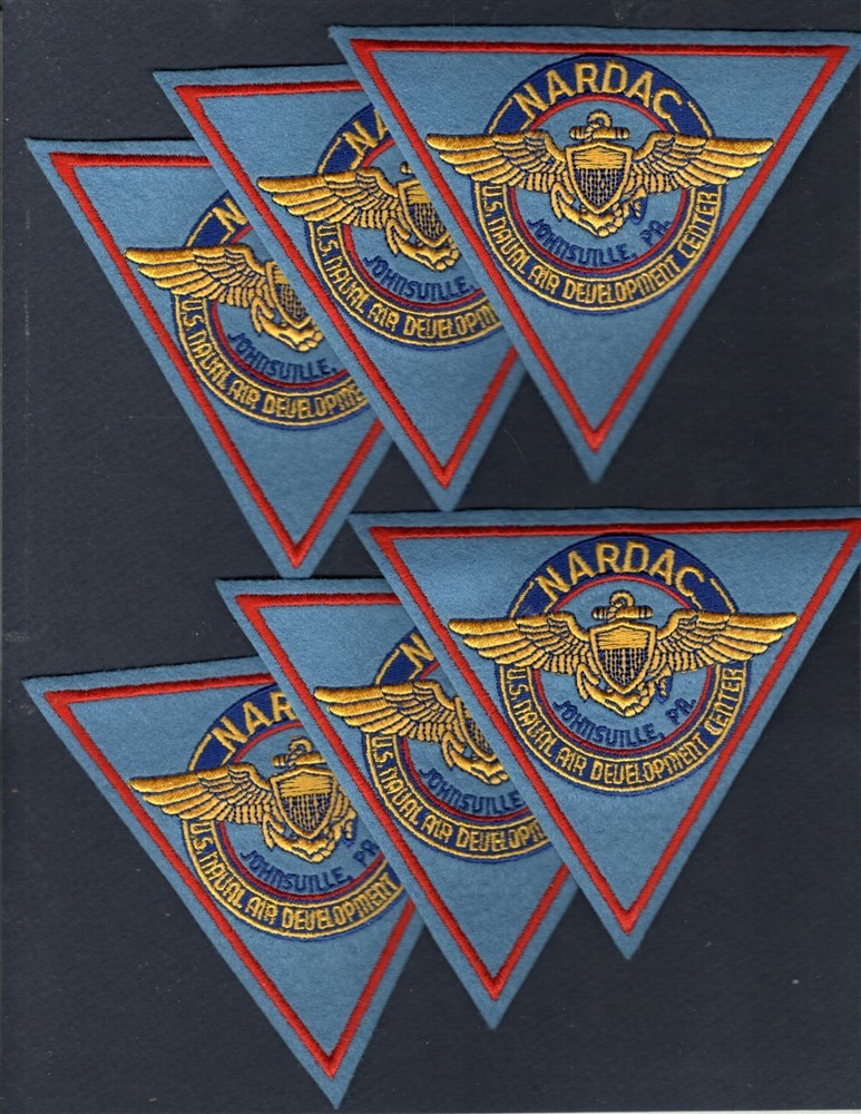 Dealer Lot NARDAC Naval Air Development Center JOHNSVILLE NAVY Base Patch Set 6