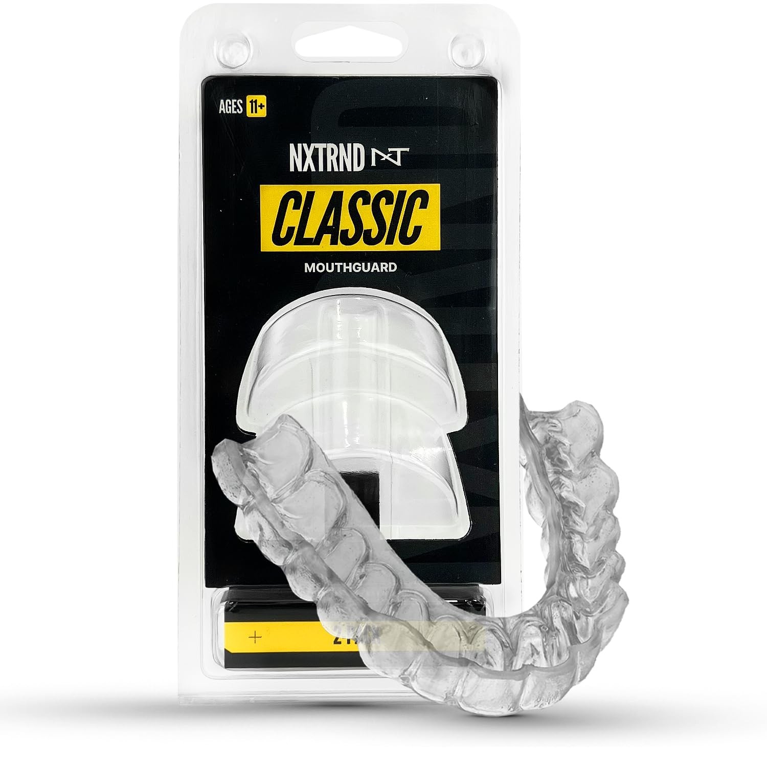 2 Pack Nxtrnd Classic Mouthguard, Custom Fit Sports Mouthpiece for Football, ...