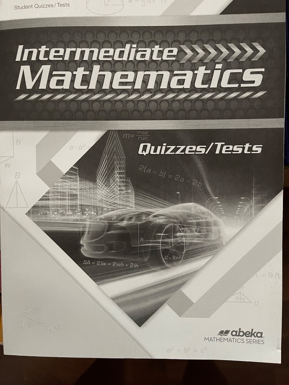 Abeka 7th grade intermediate mathematics quizzes/tests.  NEW