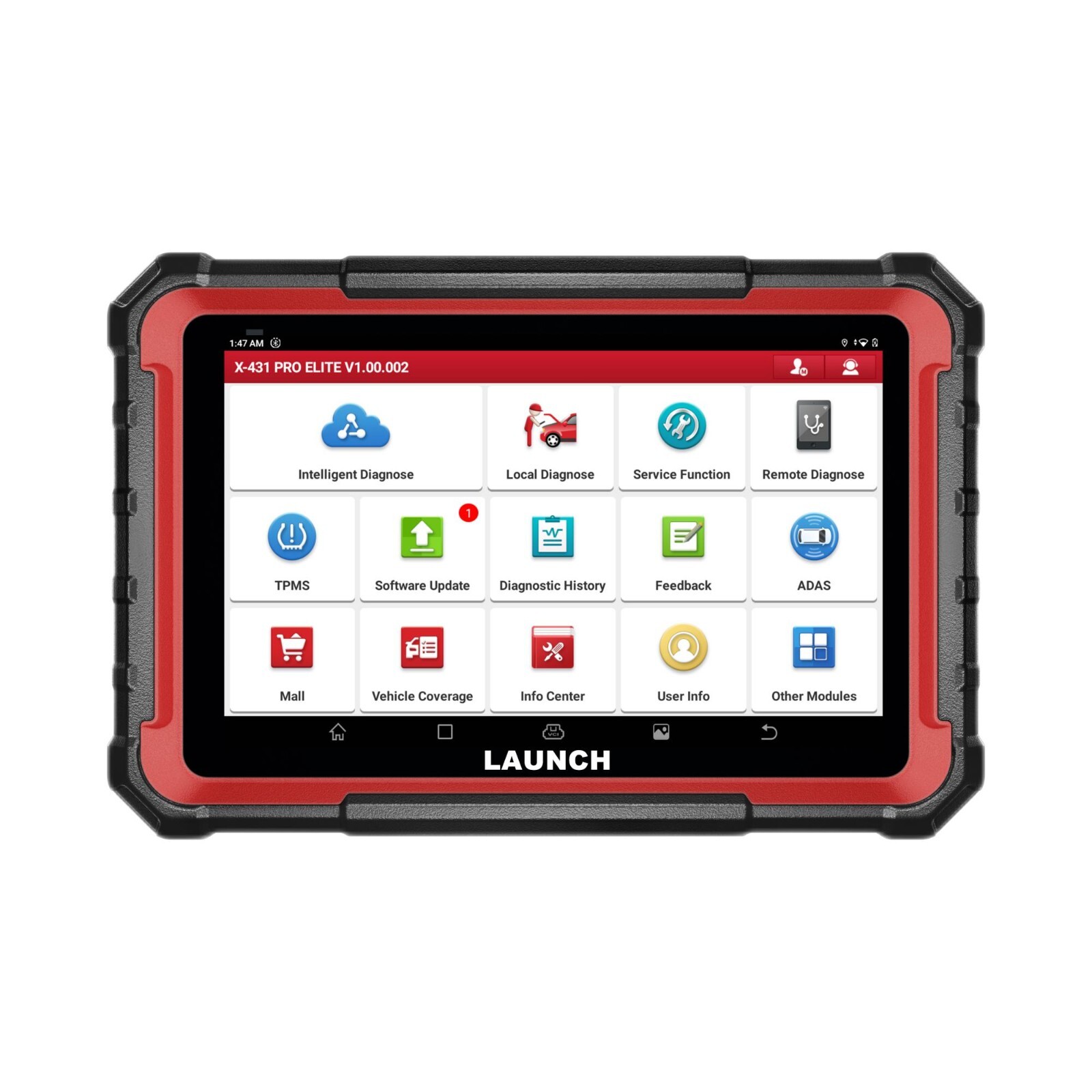 Launch X431 Pro Elite PRO5 Bidirectional OBD2 Scan Tool Key Programmer 37+ reset