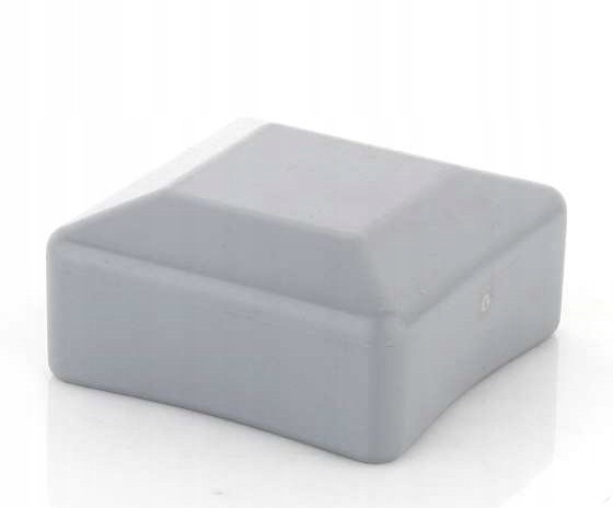 Fence Post Cap 50x50mm Fence Caps Grey Post Cap Pyramid Square