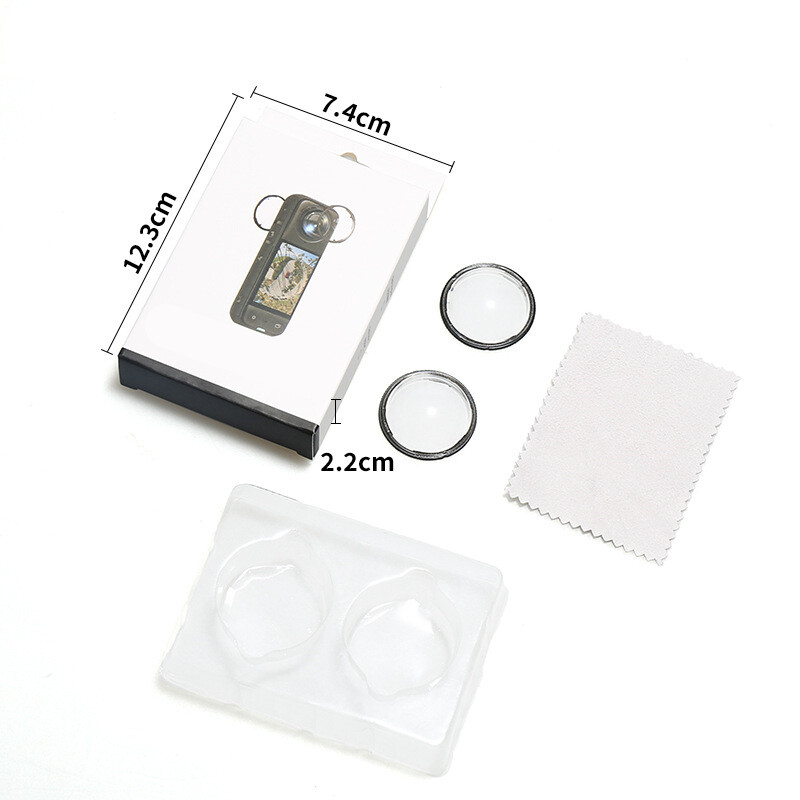 Suitable for Insta360 X4 Sports Camera Optical Glass / PC Protective Mirror