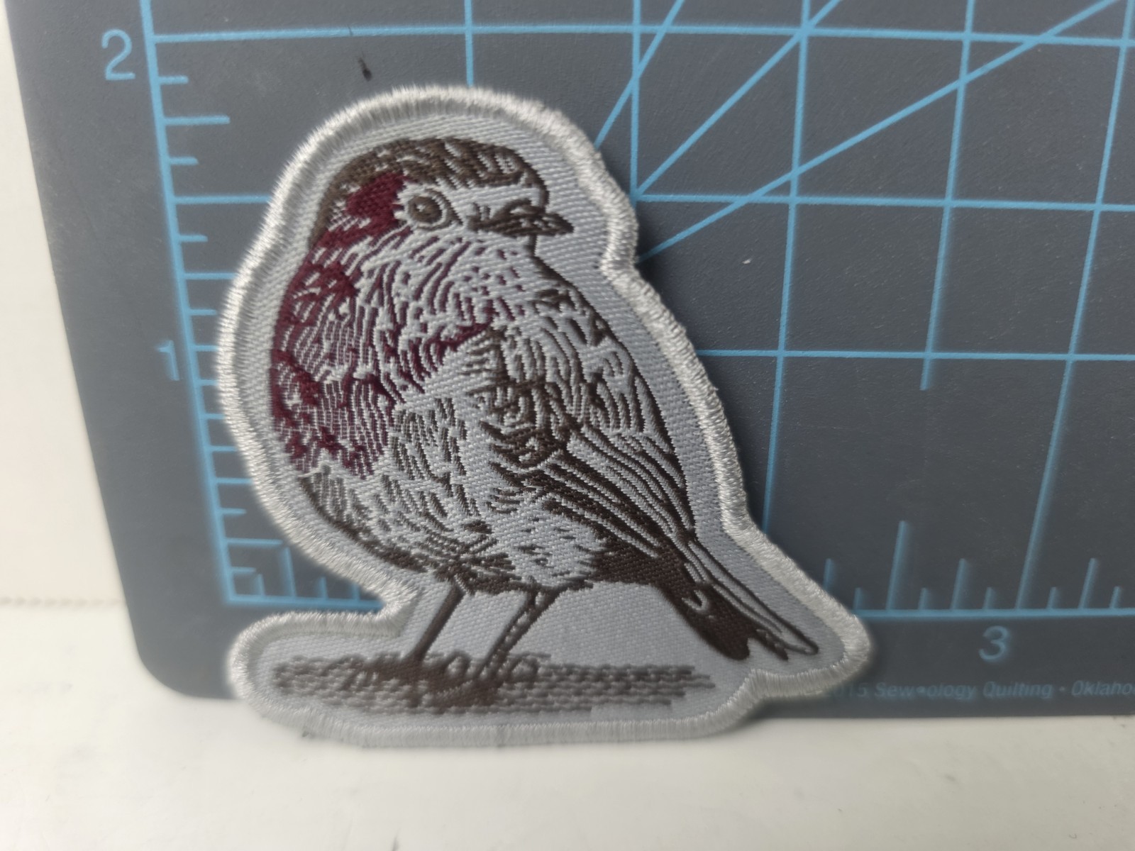 REDBREAST Iron On Patch Bird Irish Whiskey Logo Bird Pernod Ricard