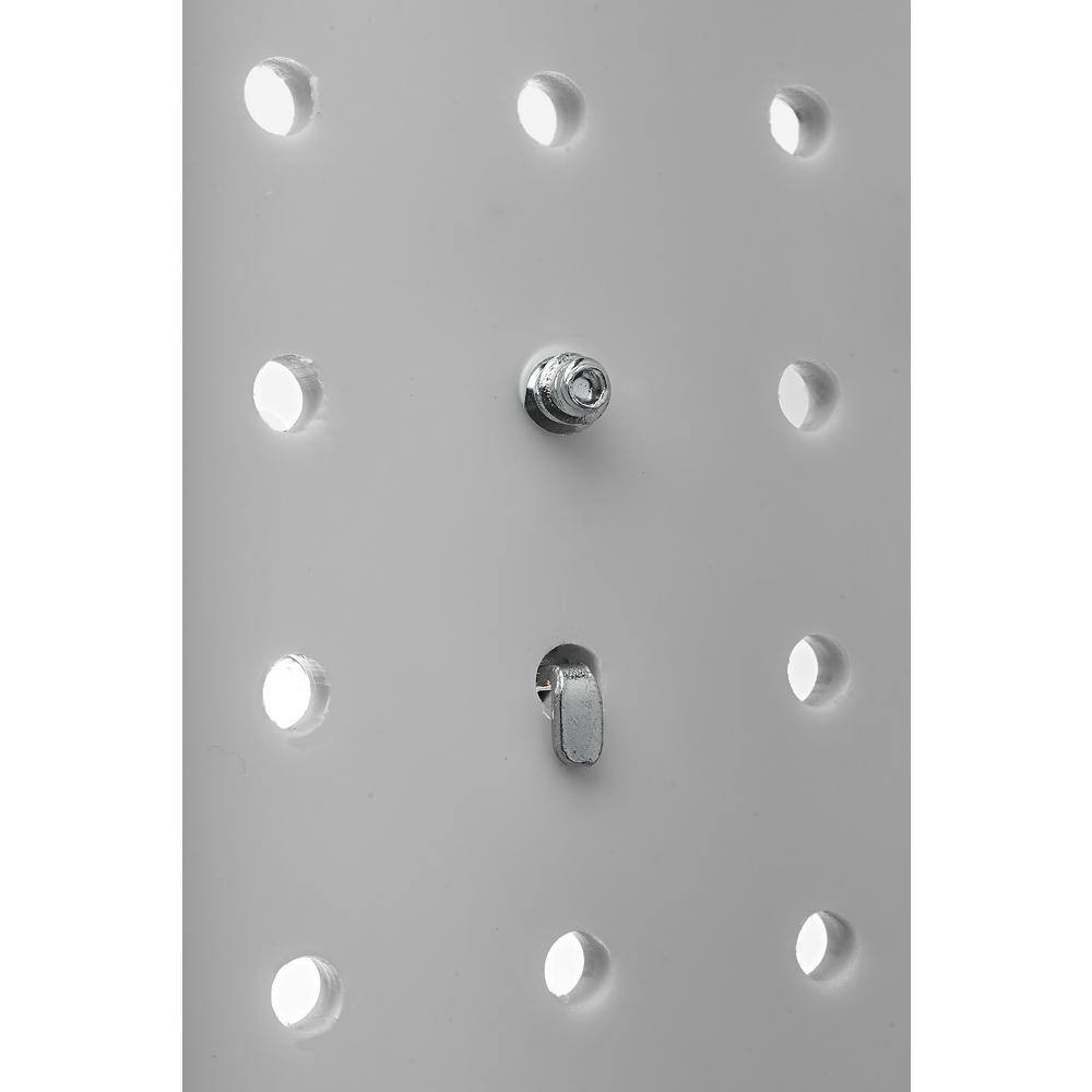 8-1/8 In. W Stainless Steel Multi-Prong Tool/Wrench Holder for 1/8 In. and 1/4 I