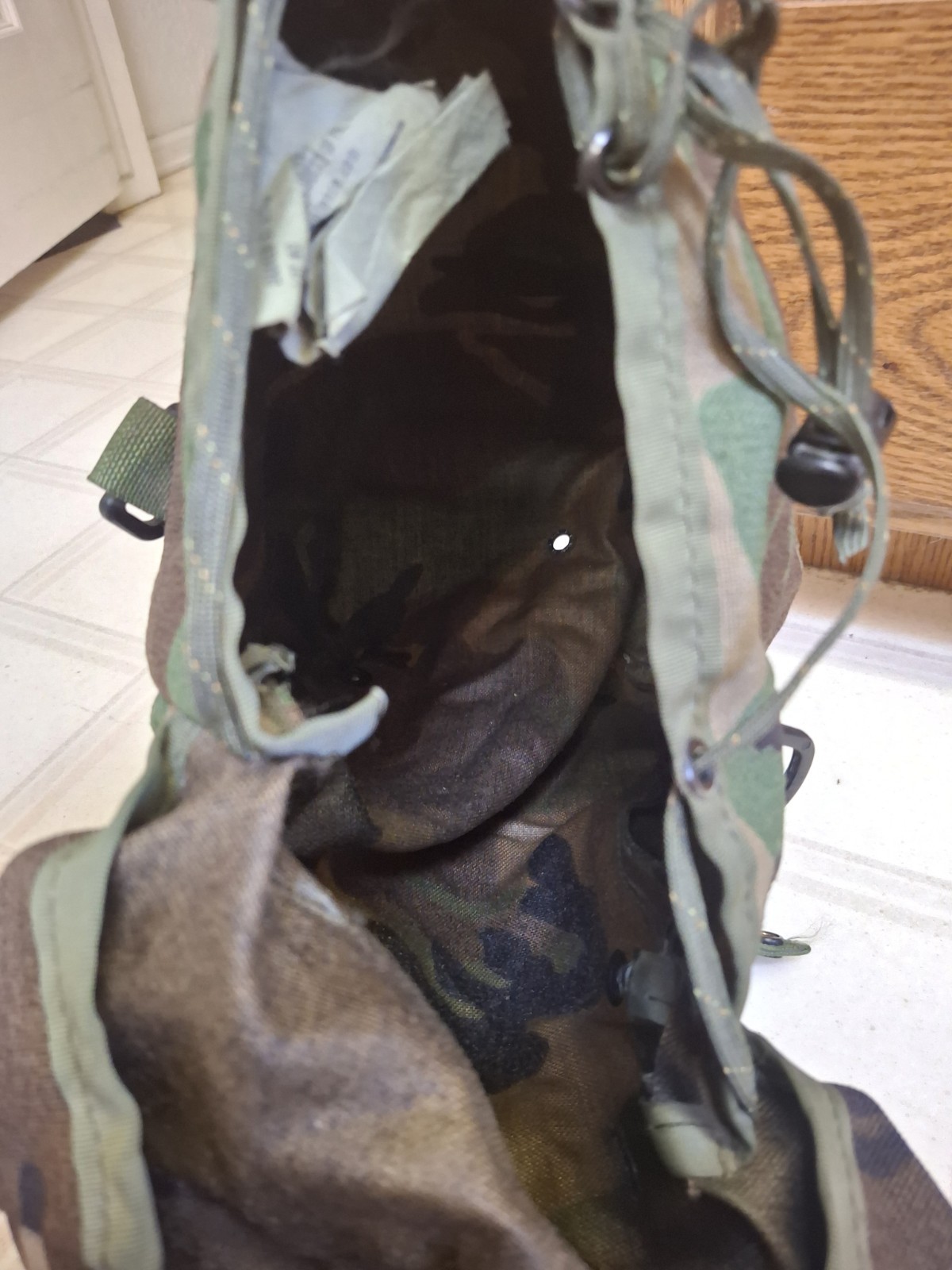 US military pouch camo Vintage