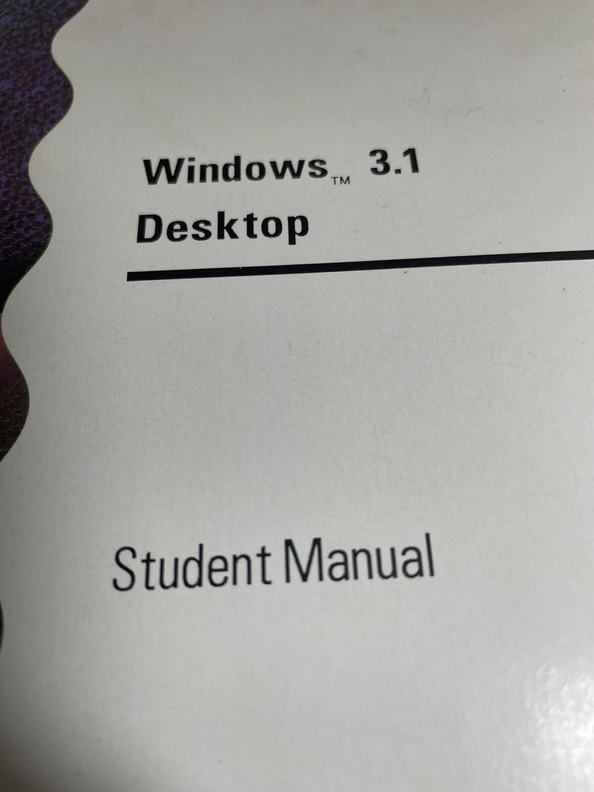 Windows 3.1 Desktop Student Manual Software Disk 1993 Logical Operations PC