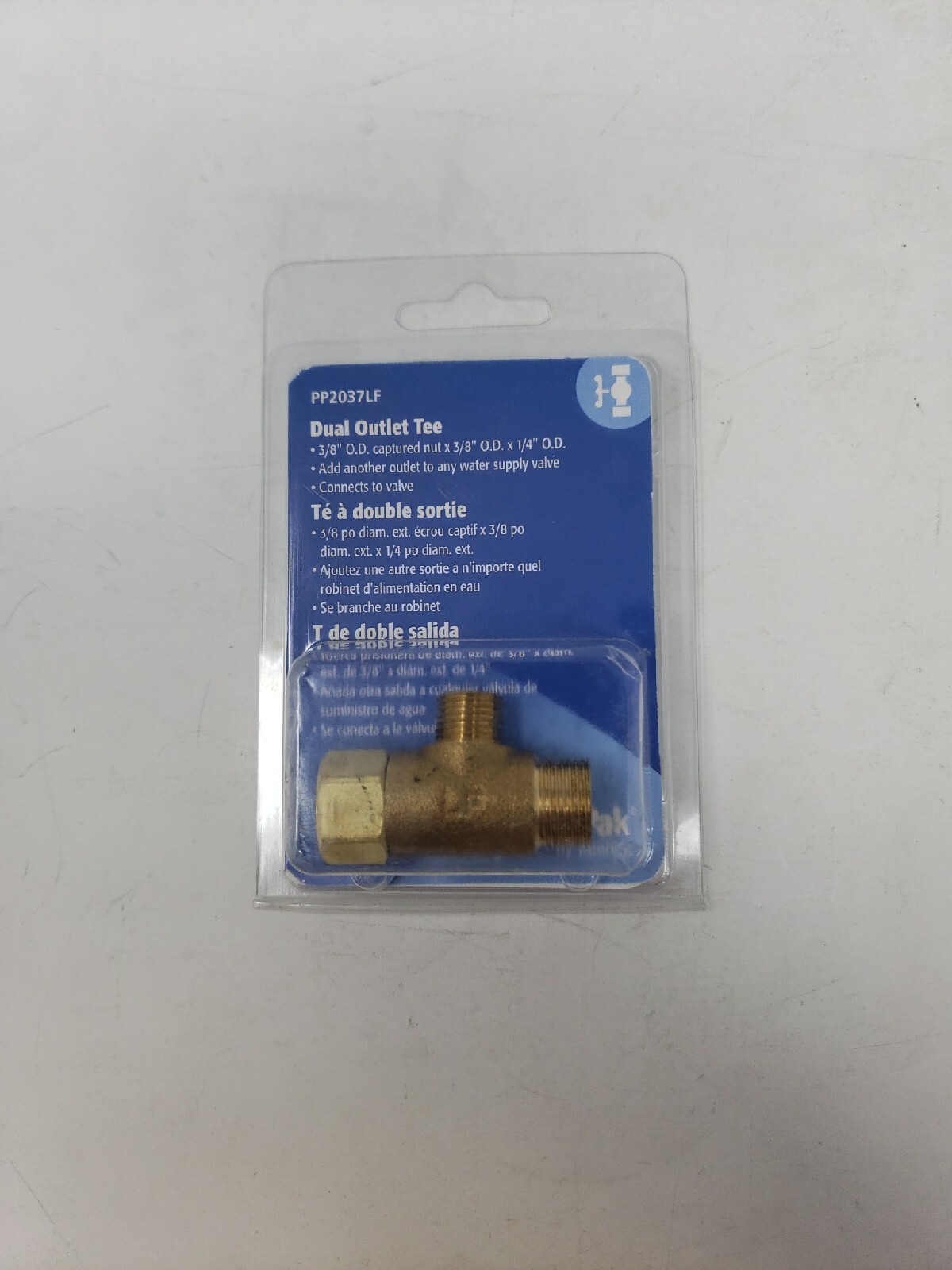 PlumbPak PP2037LF Dual Outlet Tee