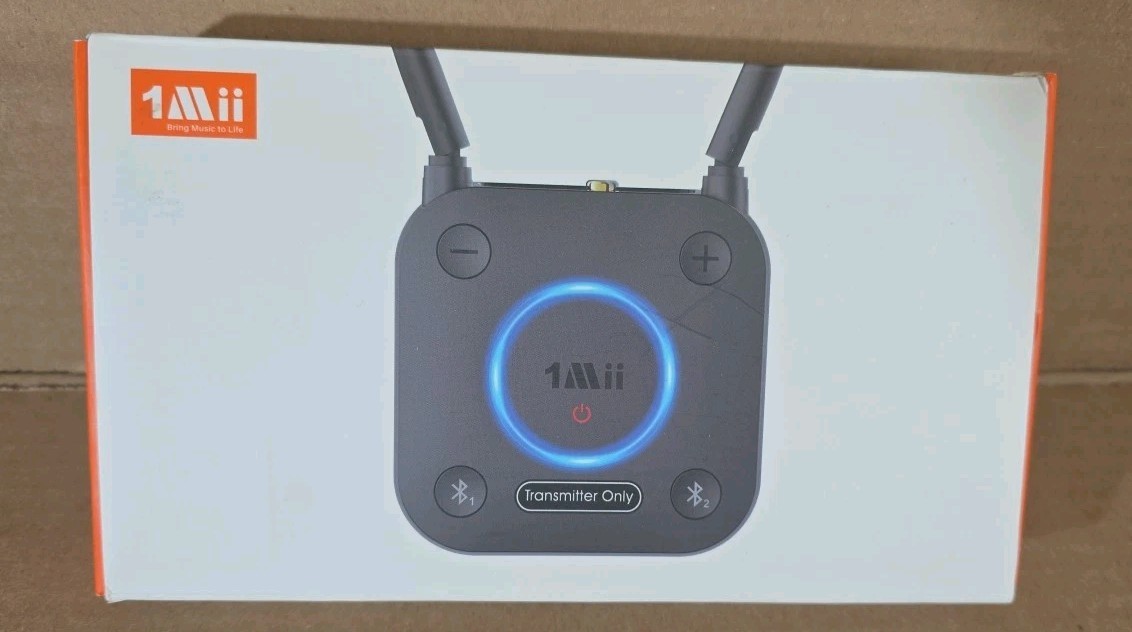 1Mii B06TX Bluetooth 5.2 Long Range Audio Transmitter