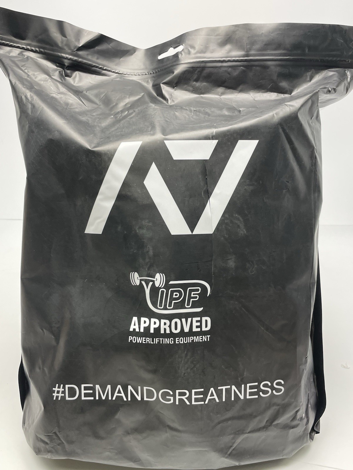 A7 Hourglass Knee Sleeves Black Stiff 7mm Pair Powerlifting IPF Approved 2XL New