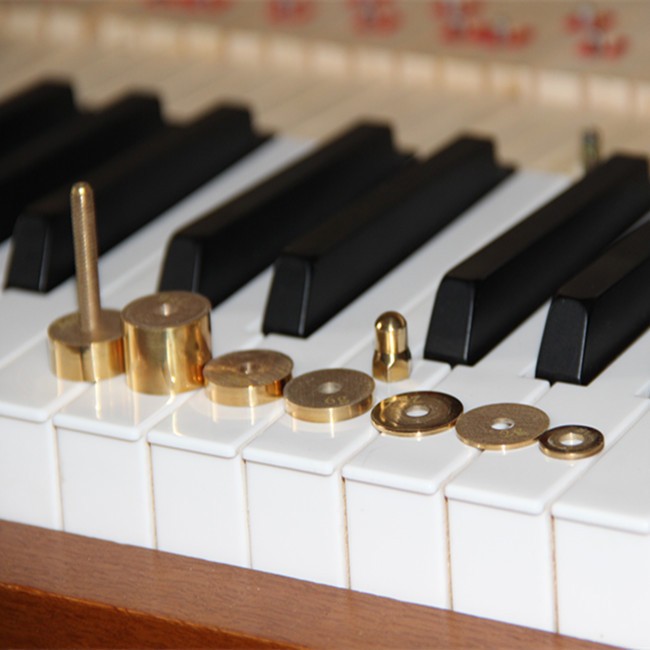 Xuangu Piano Tuning Tool 1400A White Key Measuring Weight 70g Copper Material