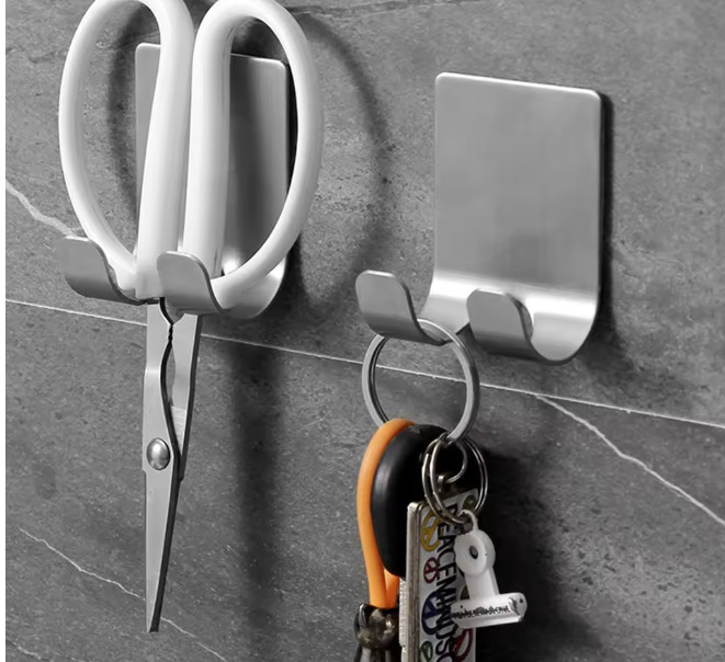 Razor Holder Storage Hook - Wall Mounted Shaving Rack for Easy Organization