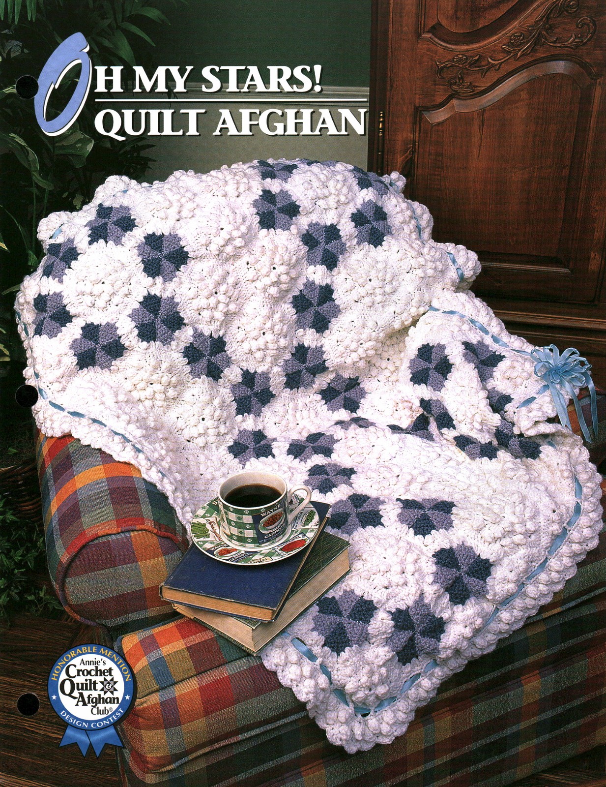Oh My Stars! Quilt Afghan | Annie's Crochet Quilt & Afghan Club 305-1-03