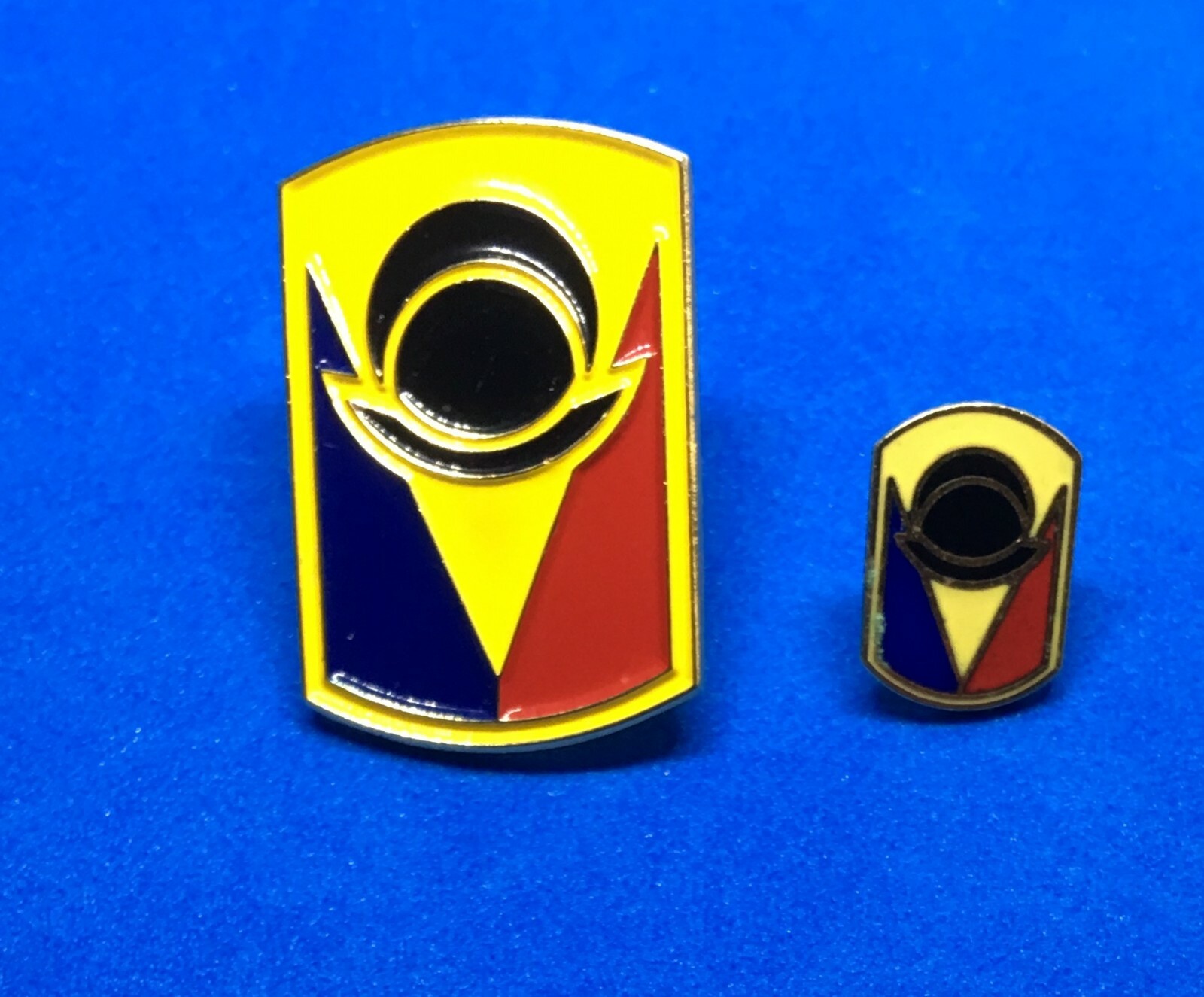 53rd Infantry Brigade Combat Team Lapel or Hat Pins - 2 Pins in this offer "New"