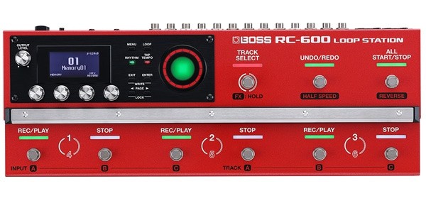 BOSS RC-600 Loop Station Looper Sequencer Electric Guitar Effect Pedal Used