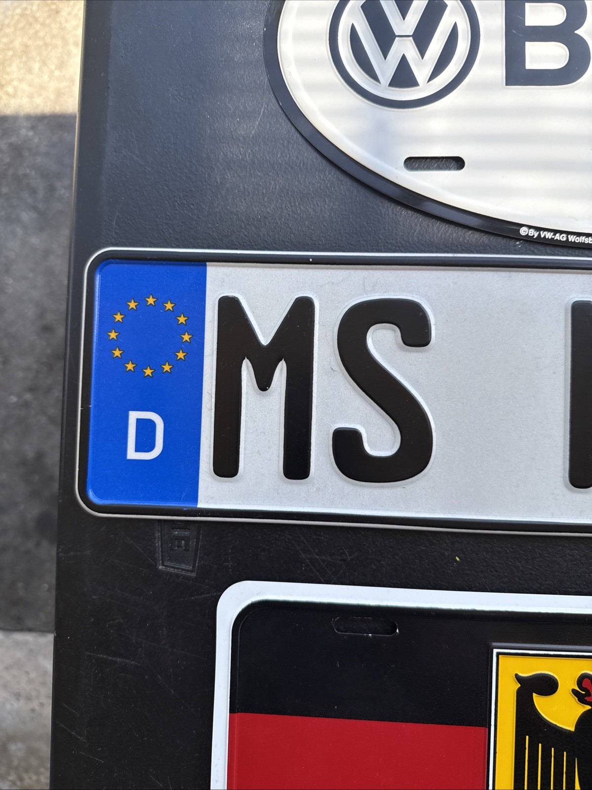 german license plate For Beetle