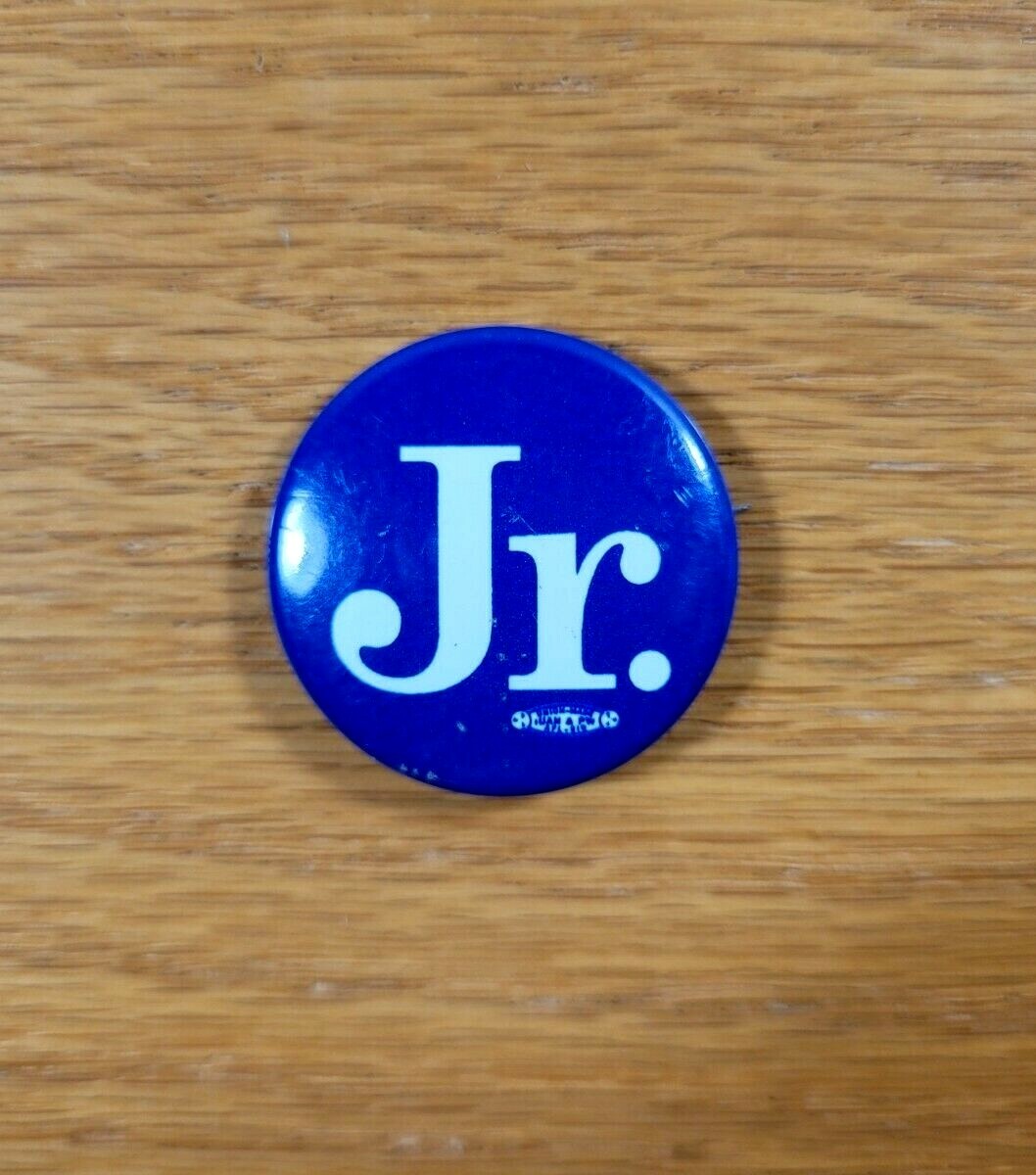 JR. Small 1" Inch Round Blue Vote Political Politics Badge Pinback Pin Button