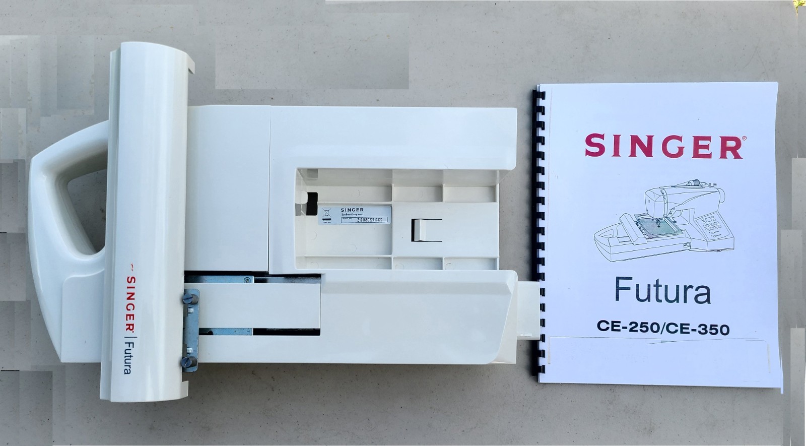 EMBROIDERY UNIT FOR SINGER SEWING MACHINE MODEL CE-250