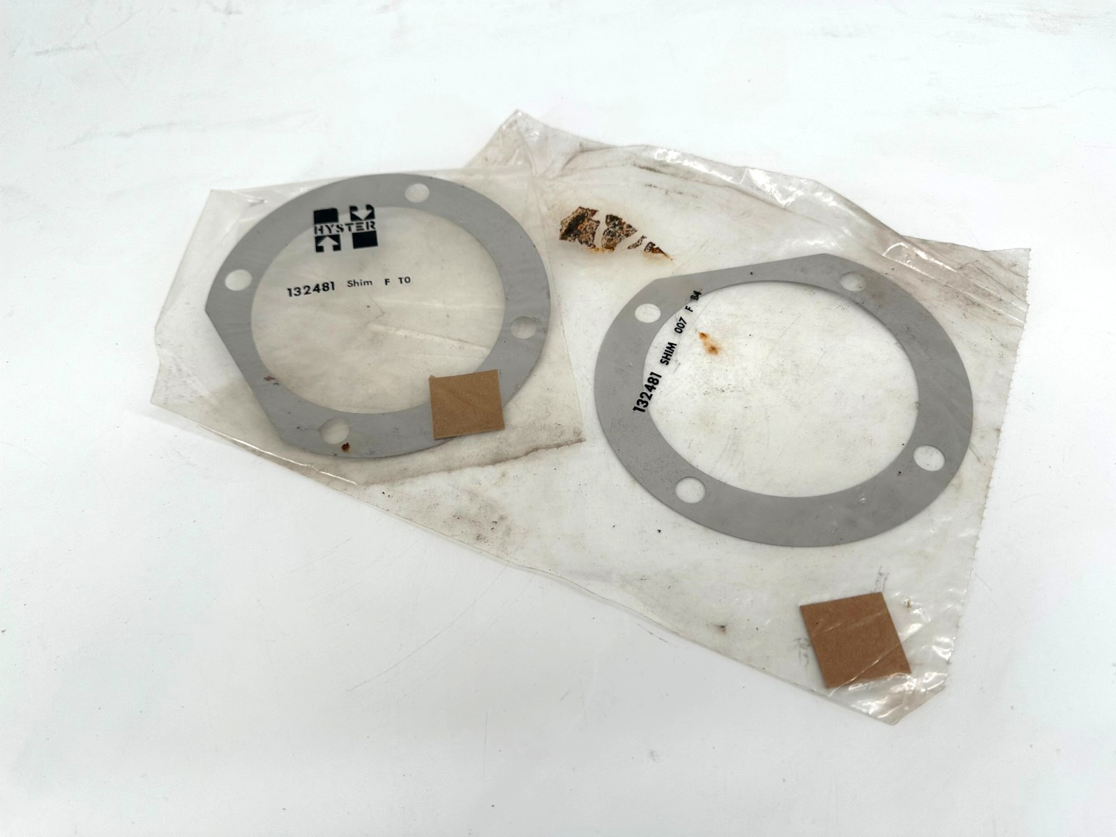 Lot of 2 New Hyster 132481 Shim 007 0132481