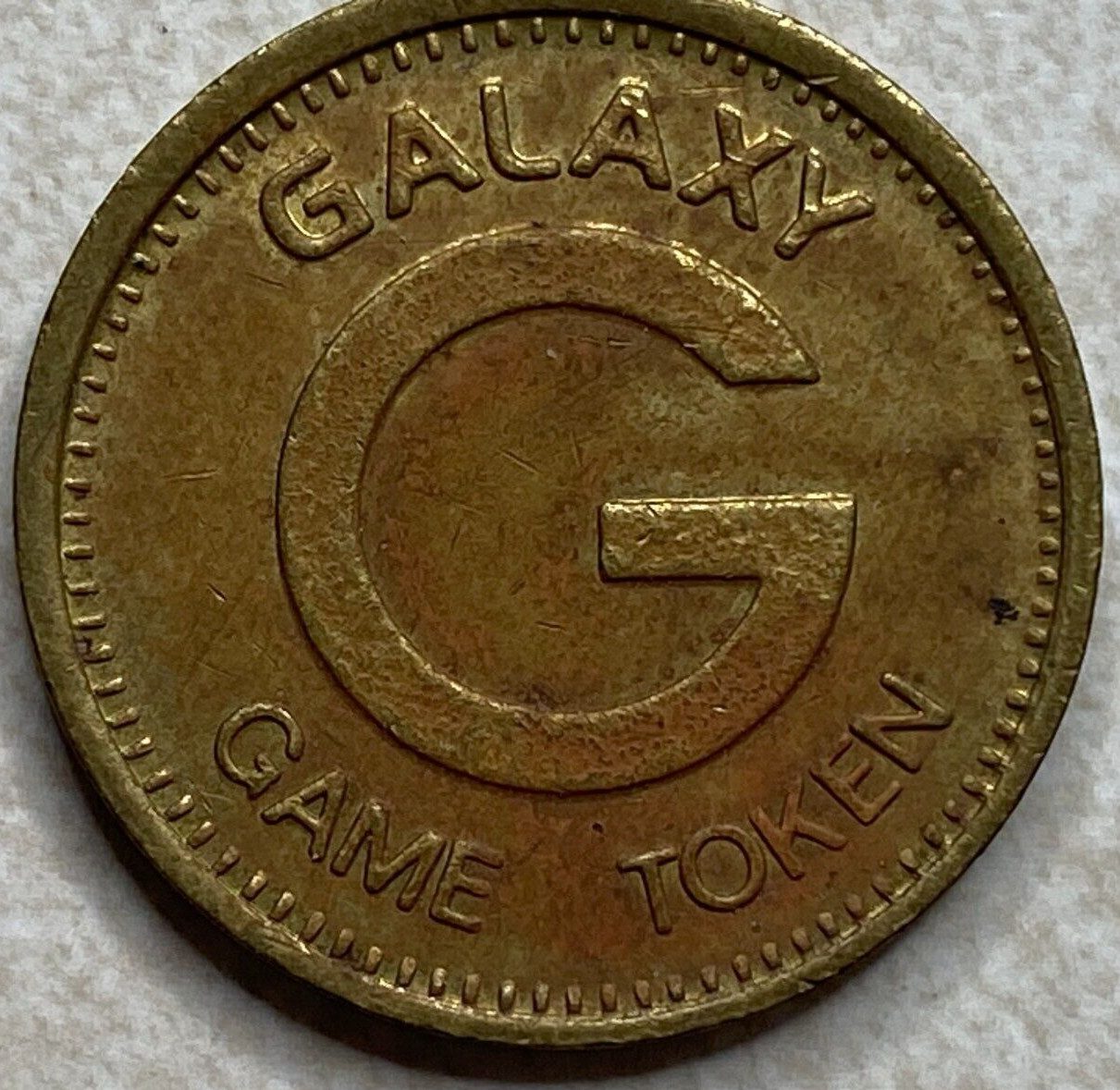 Galaxy Game Token Arcade Amusement Token T7527