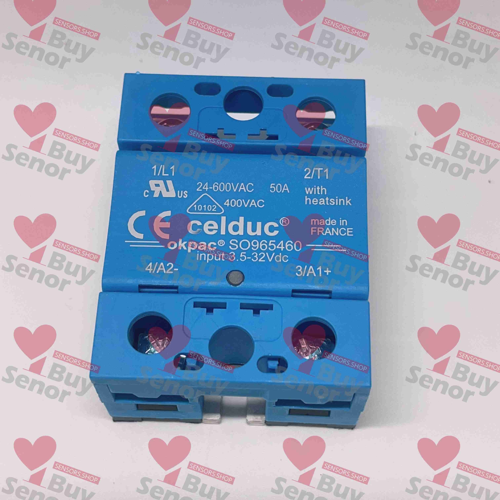 1pc Solid State Relay 3.5-32VDC 50A/24-600VAC For Celduc Okpac SO965460