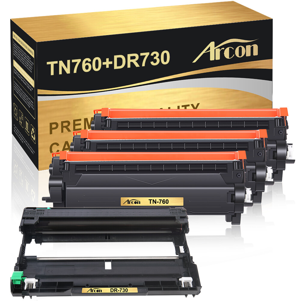 TN760 Toner DR730 Drum For Brother MFC-L2710DW L2730DW L2350DW DCP-L2550DW Lot