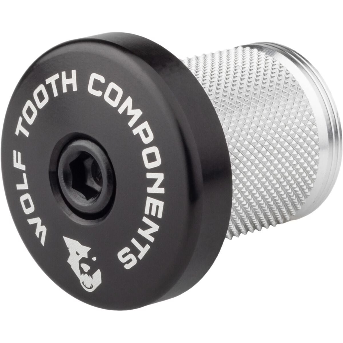 Wolf Tooth Components Compression Plug With Integrated Spacer Stem Cap Black, 1
