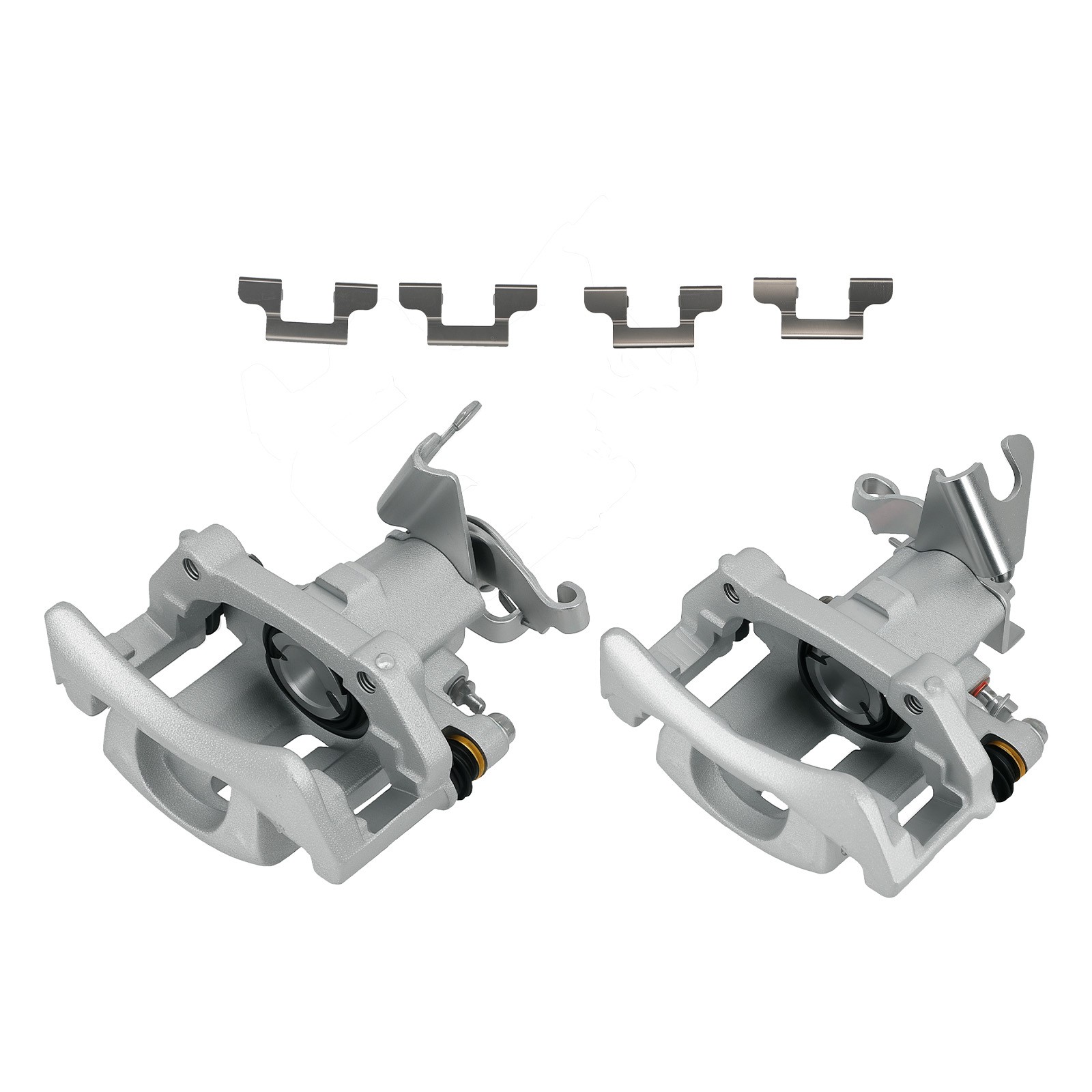 Rear Brake Caliper Set w/ Bracket for Ford Mustang Base GT 2005-2014 Left Right
