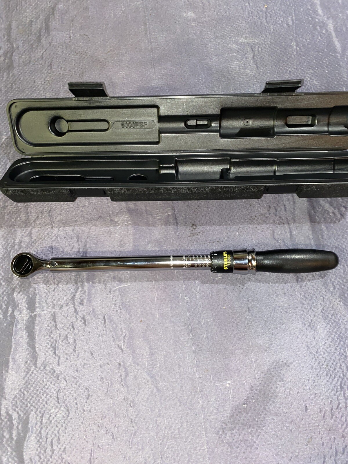 Stanley Tools Torque Wrench 20-100 Ft/lbs. 33.9-142.4 Nm PN: 78-386 Never Used!