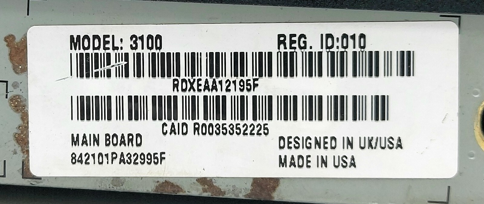 Bell Express 3100 DVB MPEG 2 Satellite Receiver 0824