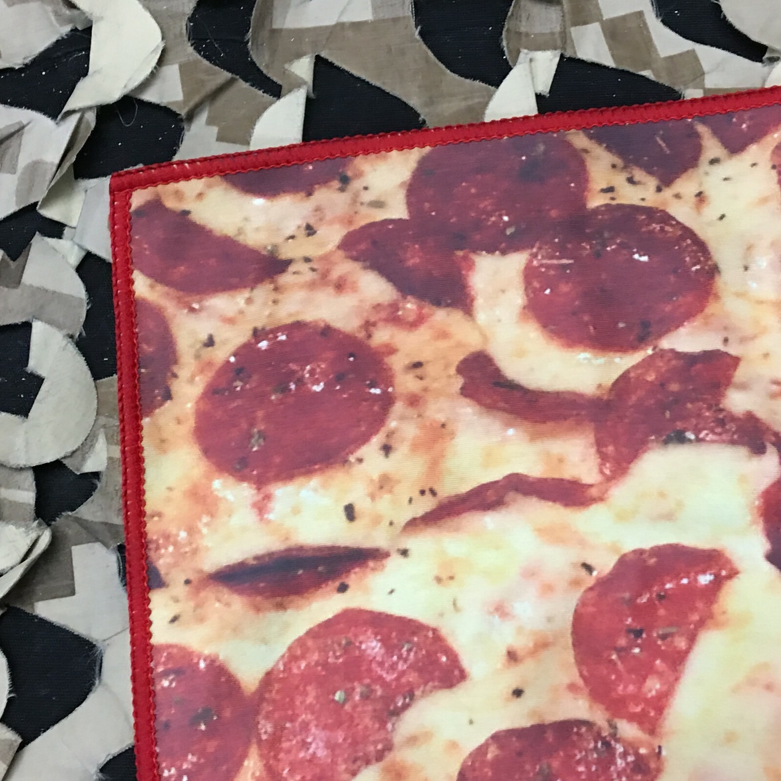 NEW HK Army Microfiber Goggle Cloth - Pizza