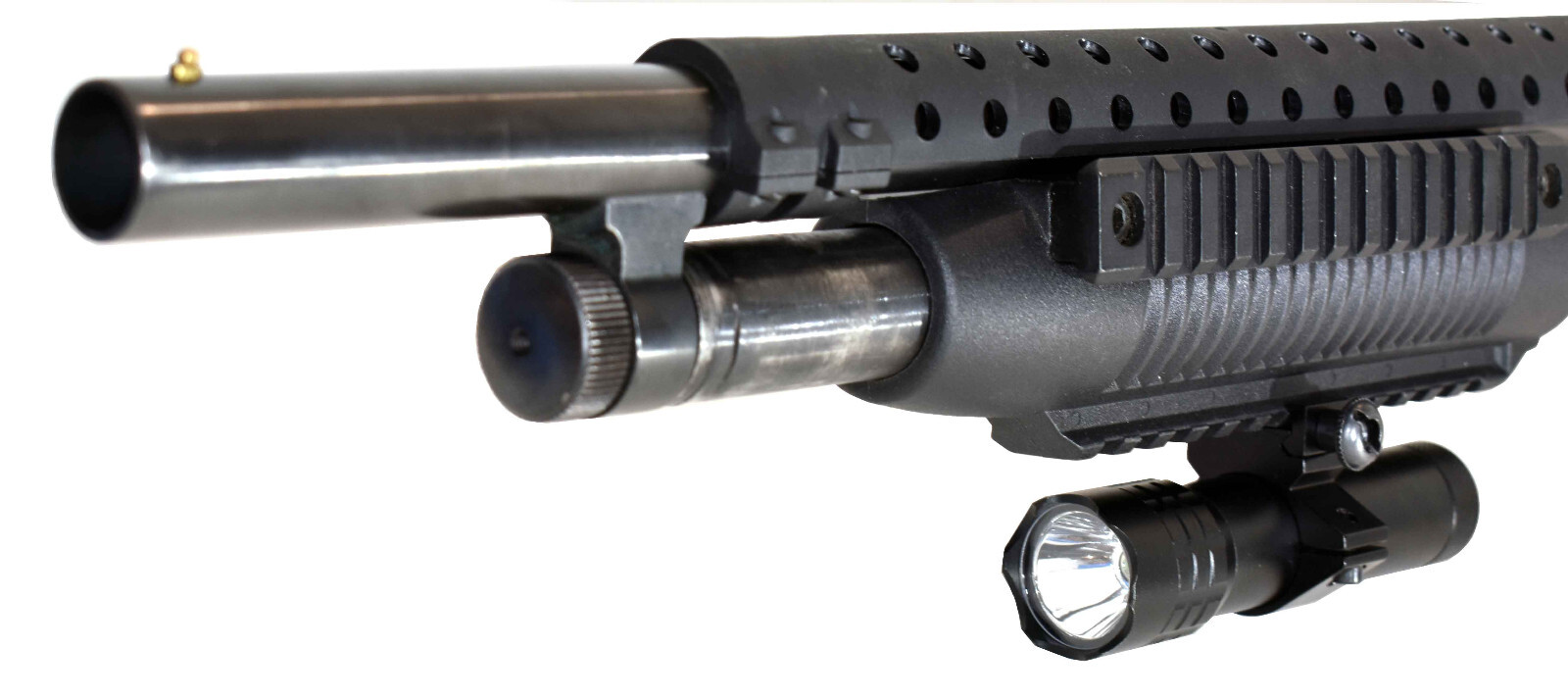 Benelli Model 4 Accessory tactical flashlight with pressure switch home defense