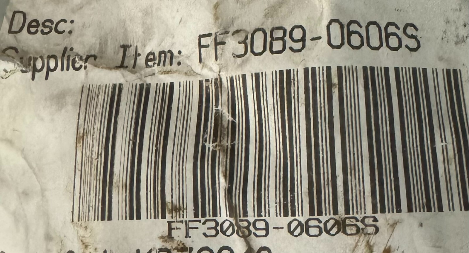 EATON CORPORATION FF3089-0606S / FF30890606S (BRAND NEW)