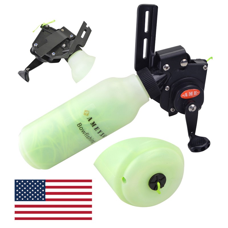 Bowfishing Tool Bow Fishing Reel Rope Pot Recurve Compound Bow Hunting Archery