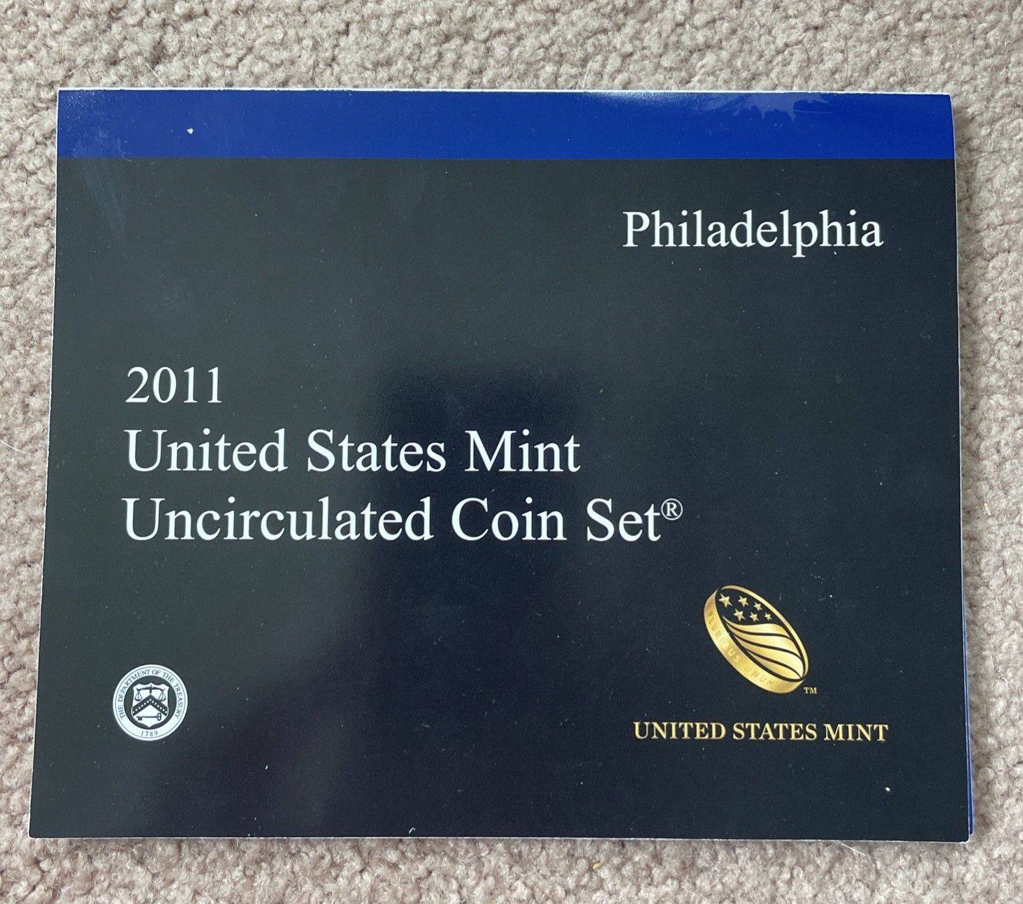 2011 United States Mint Uncirculated Coin Set Philadelphia