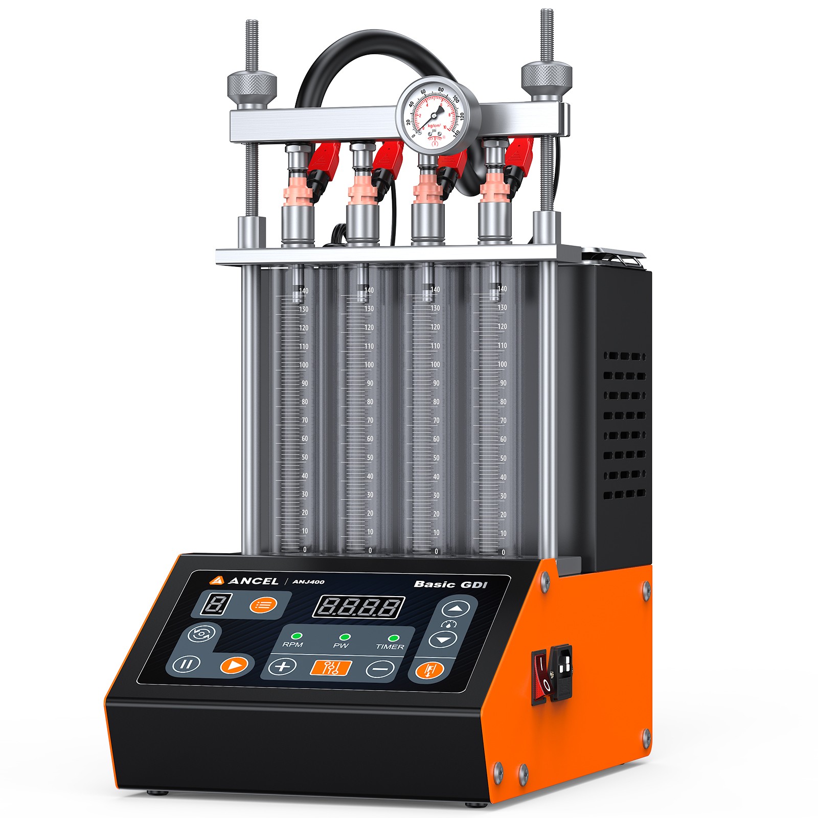 ANCEL ANJ400 Fuel Injector Cleaner Tester Low-resistance Injector Test Function