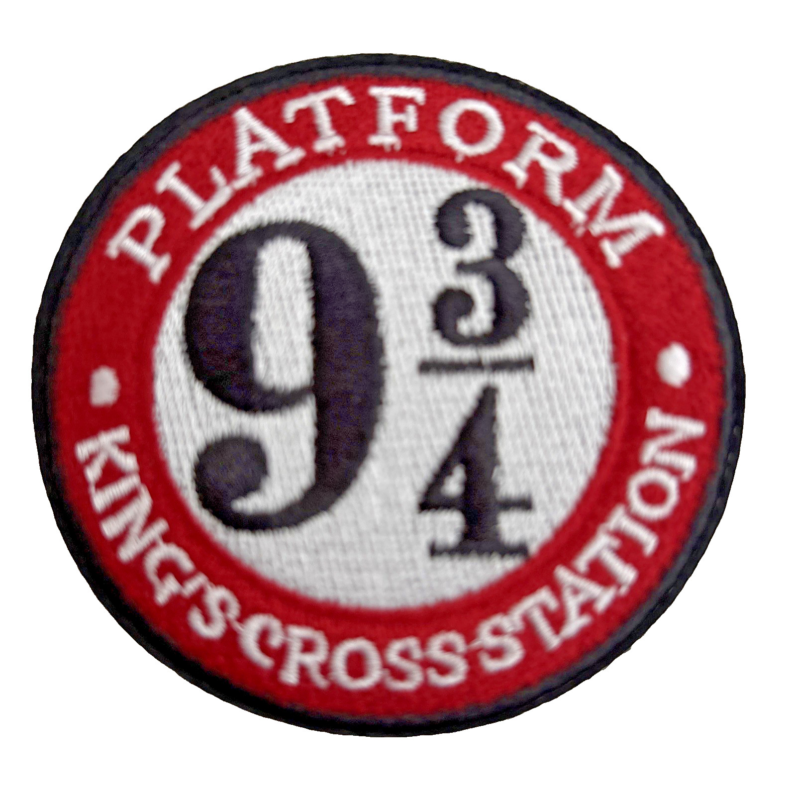 Harry Potter Hogwart's Express Platform 9-3/4 Embroidered Iron on Patch - NEW