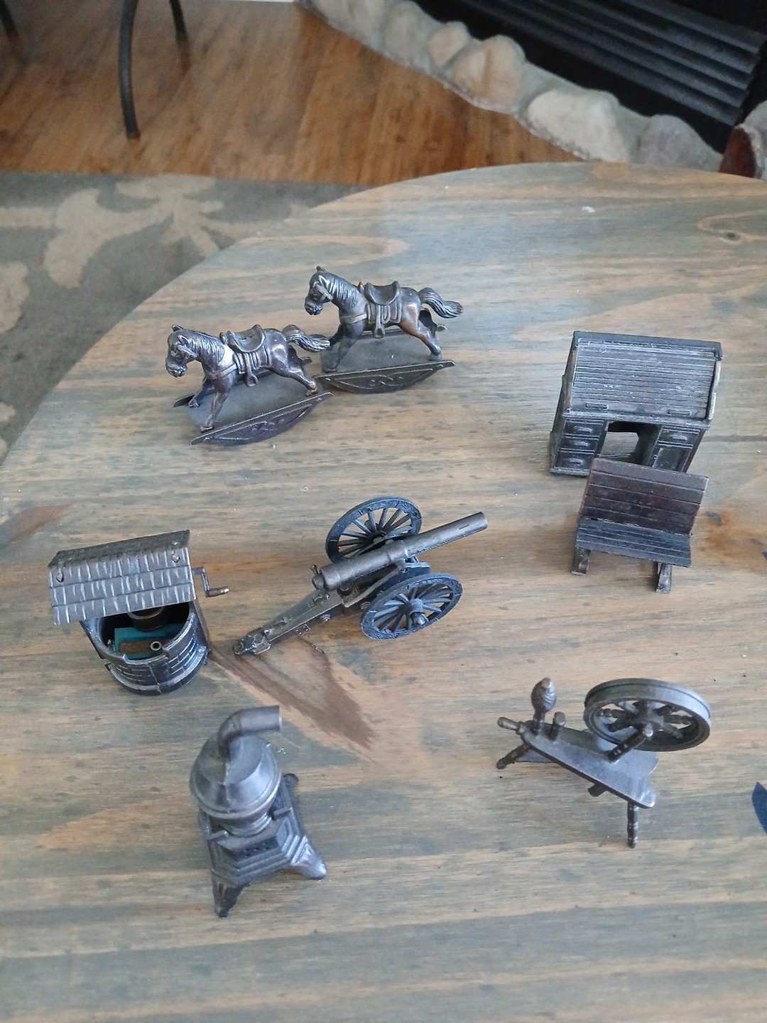 Vintage Die Cast Metal Miniatures/Pencil Sharpeners~Hong Kong